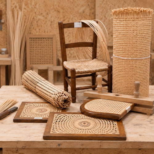 cannage en atelier